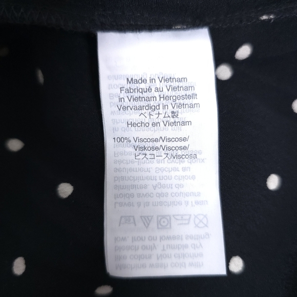 Madewell Ruffle-Front Wrap Jumpsuit in Grid Dot Black White Polka Dot AB336 - Picture 8 of 10